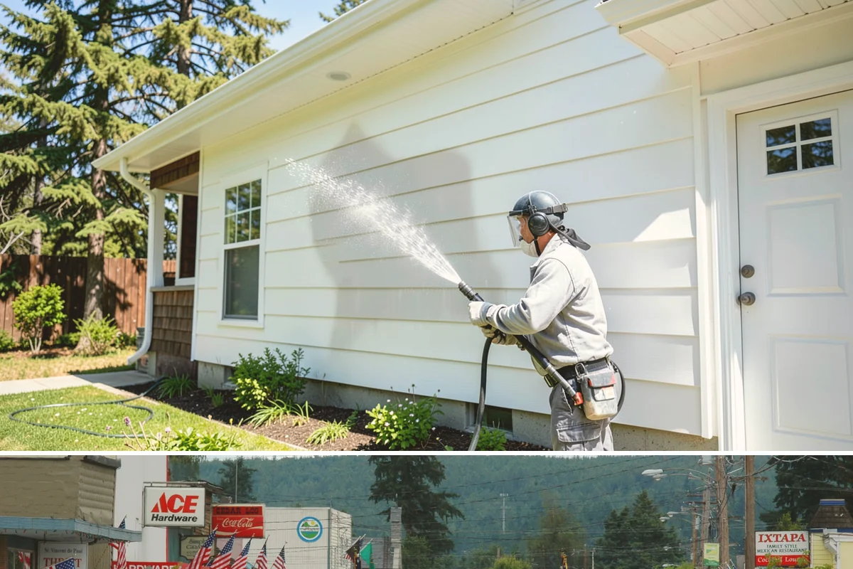 Brick House Washing in Carnation, King County, WA - Target the drier summer window so the porous brick and mortar can dry fully after the wash.