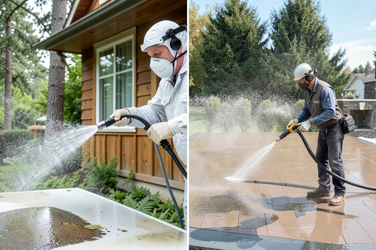 Brick House Washing in Concrete, Skagit County, WA - Examine mortar joints and flag any that need repair
