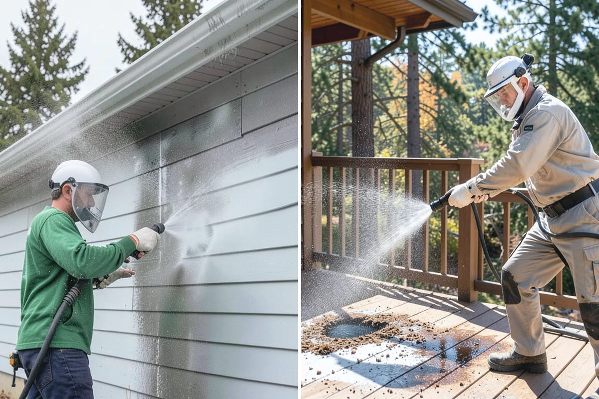 Brick House Washing in Des Moines, King County, WA - Examine mortar joints and flag any that need repair