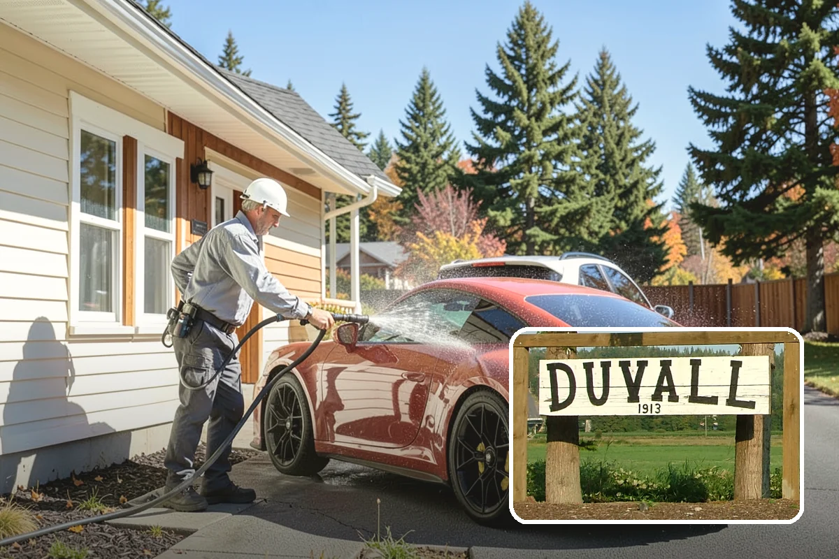 Brick House Washing in Duvall, King County, WA - Clears algae and moss from porous brick faces