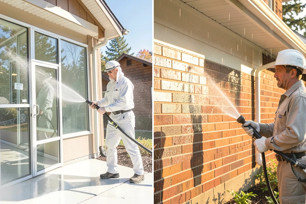 Brick House Washing in Duvall, King County, WA - Examine mortar joints and flag any that need repair