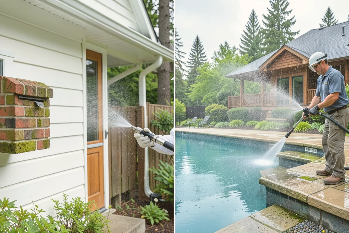Brick House Washing in Fife, Pierce County, WA - Examine mortar joints and flag any that need repair
