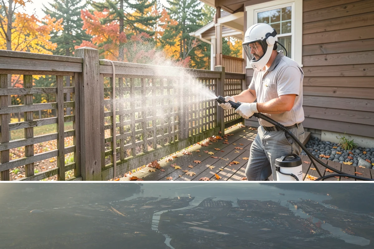 Brick House Washing in Fife, Pierce County, WA - Target the drier summer window so the porous brick and mortar can dry fully after the wash.