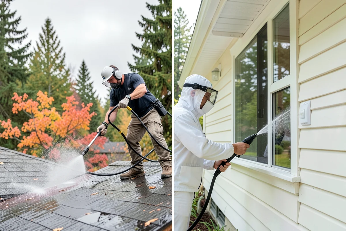 Brick House Washing in Fircrest, Pierce County, WA - Examine mortar joints and flag any that need repair