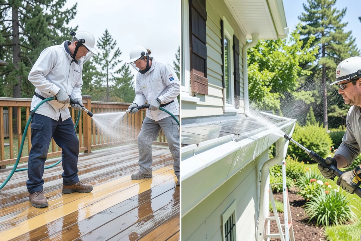Brick House Washing in Hamilton, Skagit County, WA - Examine mortar joints and flag any that need repair
