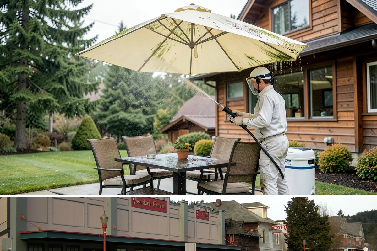 Brick House Washing in Issaquah, King County, WA - Target the drier summer window so the porous brick and mortar can dry fully after the wash.