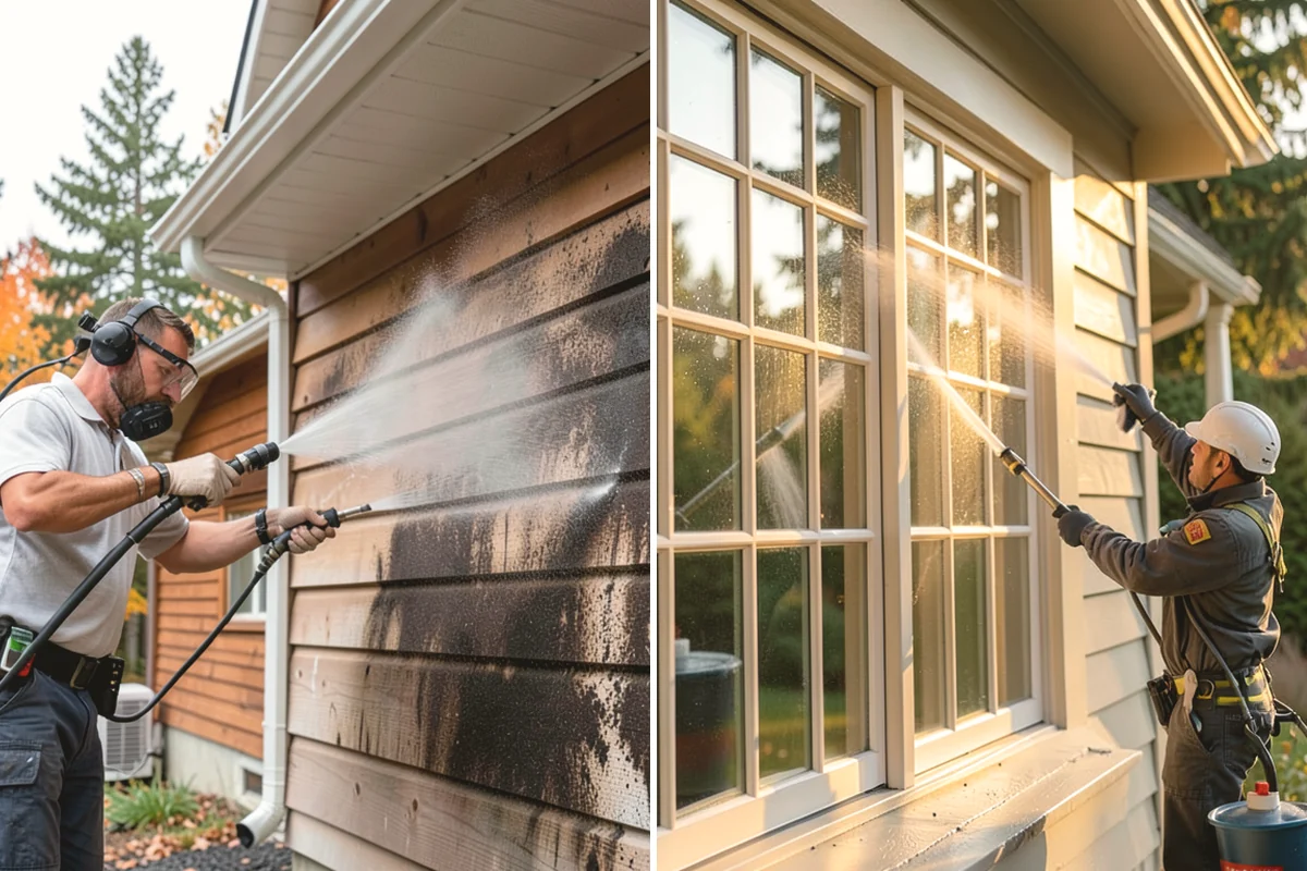 Brick House Washing in La Conner, Skagit County, WA - Examine mortar joints and flag any that need repair