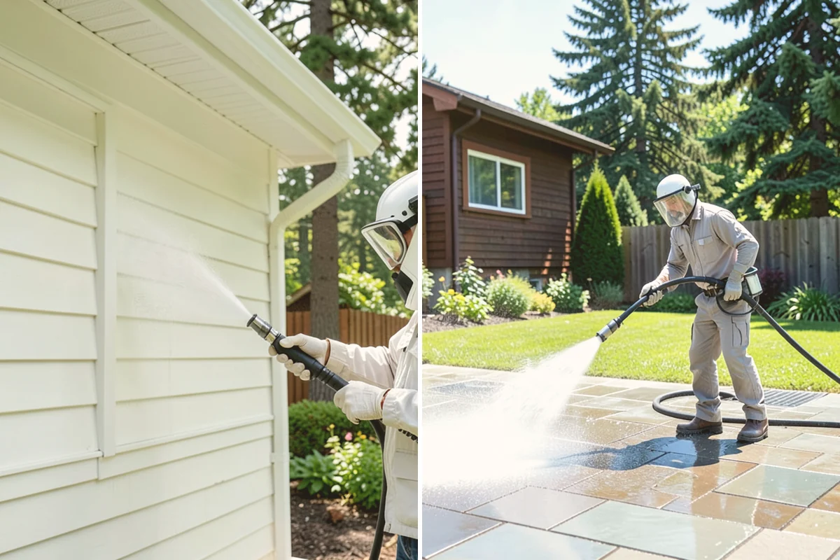 Brick House Washing in Langley, Island County, WA - Examine mortar joints and flag any that need repair