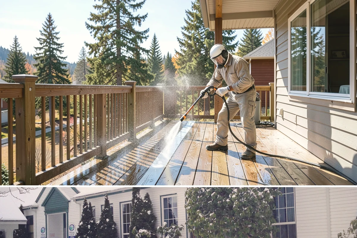 Brick House Washing in Pacific, King County, WA - Target the drier summer window so the porous brick and mortar can dry fully after the wash.