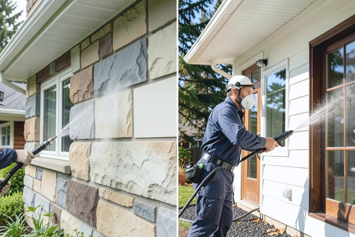 Brick House Washing in Redmond, King County, WA - Examine mortar joints and flag any that need repair