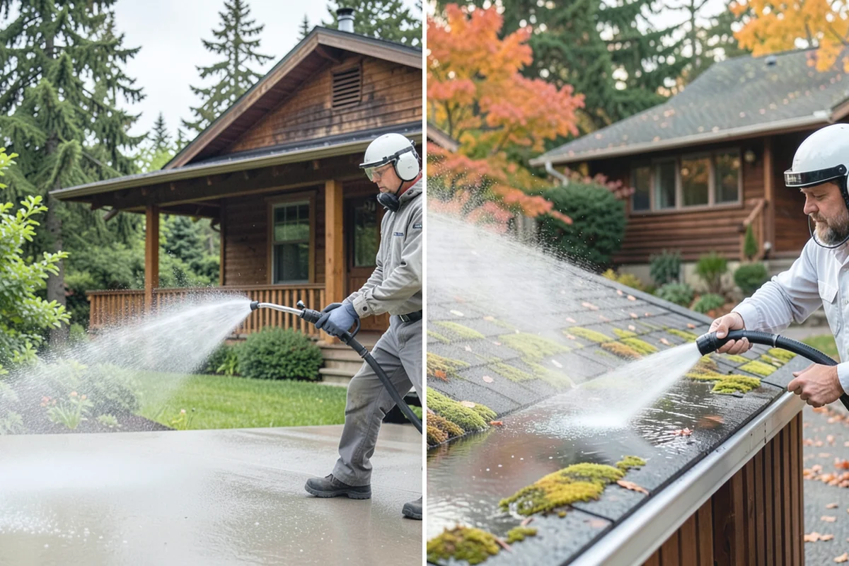 Brick House Washing in Renton, King County, WA - Examine mortar joints and flag any that need repair