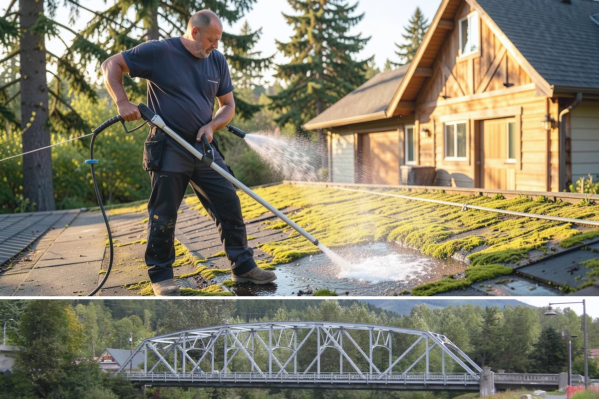 Brick House Washing in Skykomish, King County, WA - Target the drier summer window so the porous brick and mortar can dry fully after the wash.