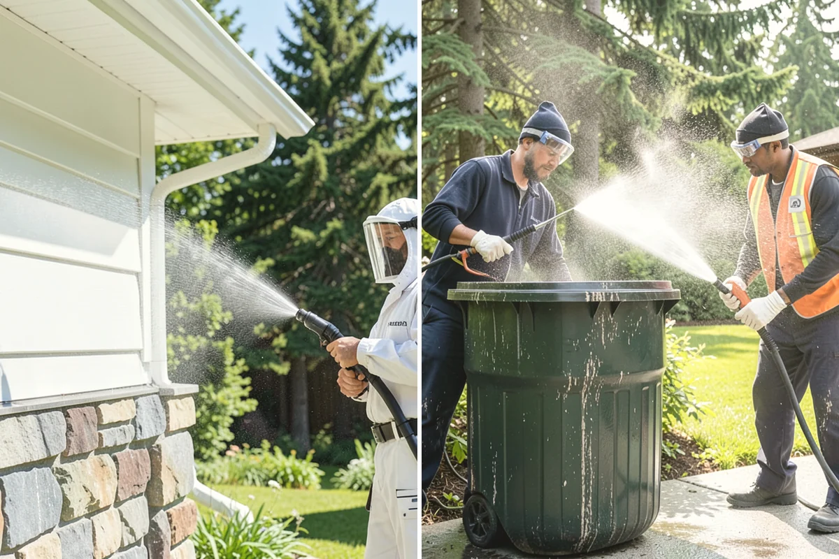 Brick House Washing in Tacoma, Pierce County, WA - Examine mortar joints and flag any that need repair