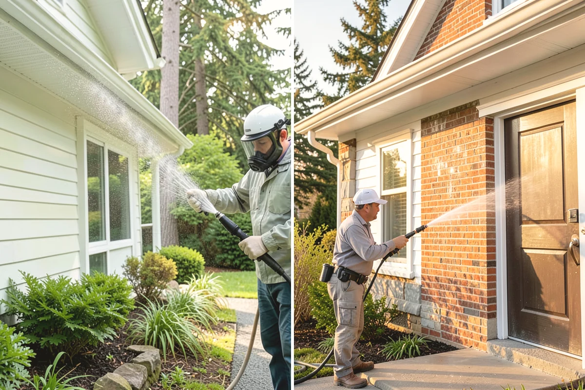 Brick House Washing in University Place, Pierce County, WA - Examine mortar joints and flag any that need repair