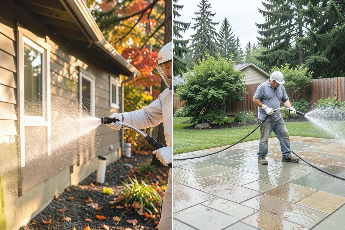 Brick House Washing in Woodinville, King County, WA - Examine mortar joints and flag any that need repair