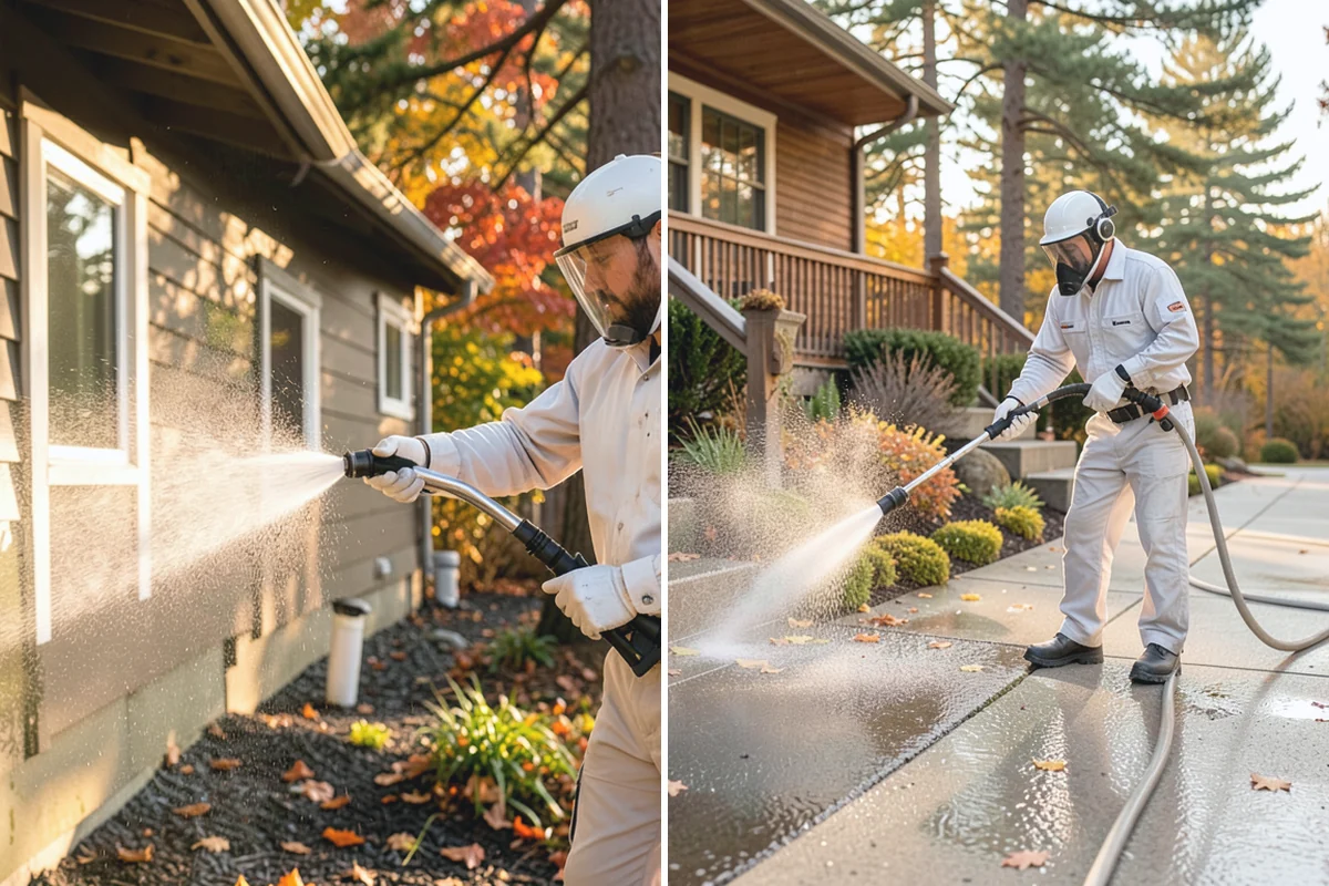 Brick Mailbox Cleaning in Medina, King County, WA - Assess the brickwork and check mortar condition