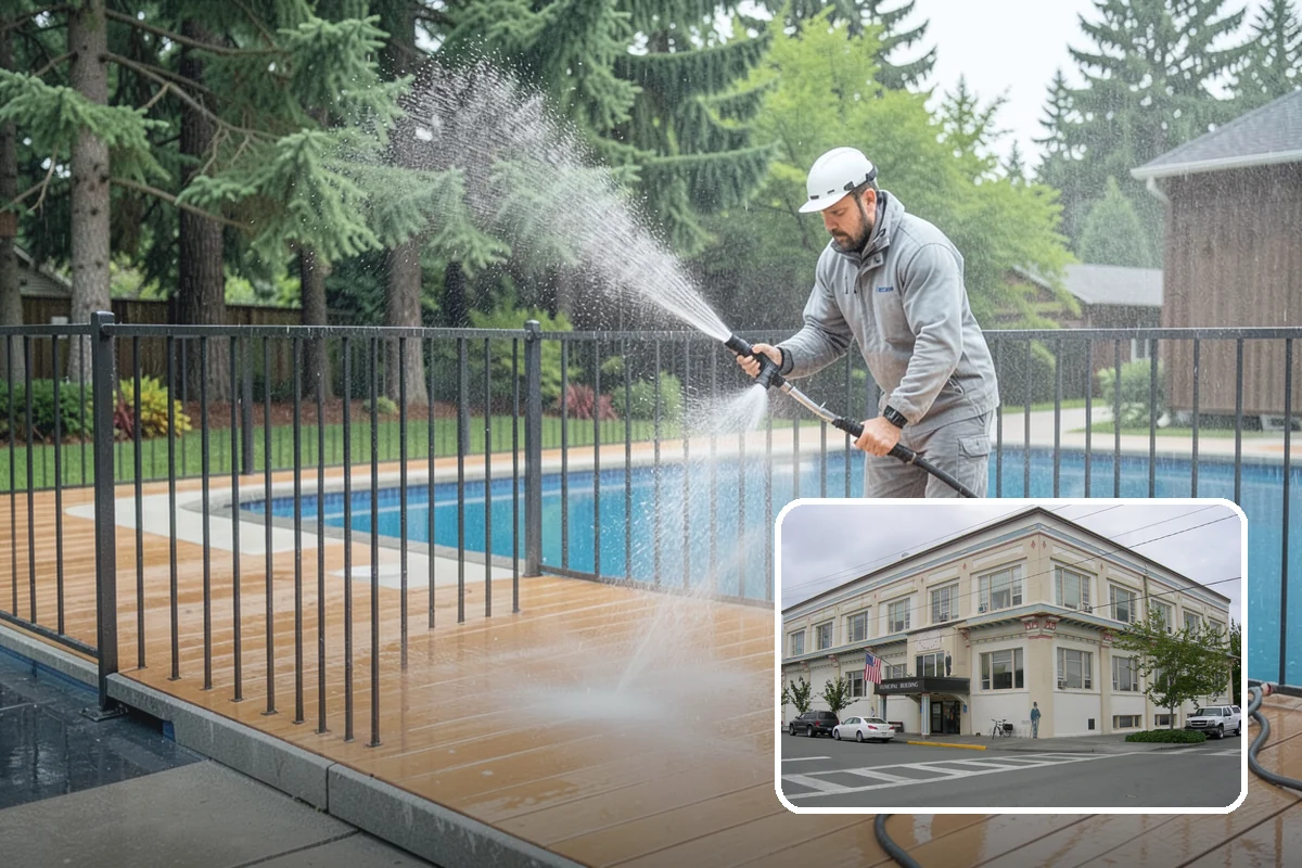 Brick Patio Cleaning in Anacortes, Skagit County, WA - Protects jointing sand and mortar from blowout