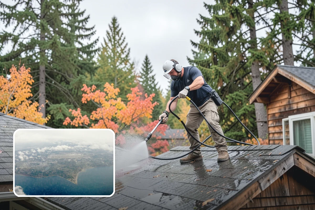 Brick Patio Cleaning in Burien, King County, WA - Protects jointing sand and mortar from blowout