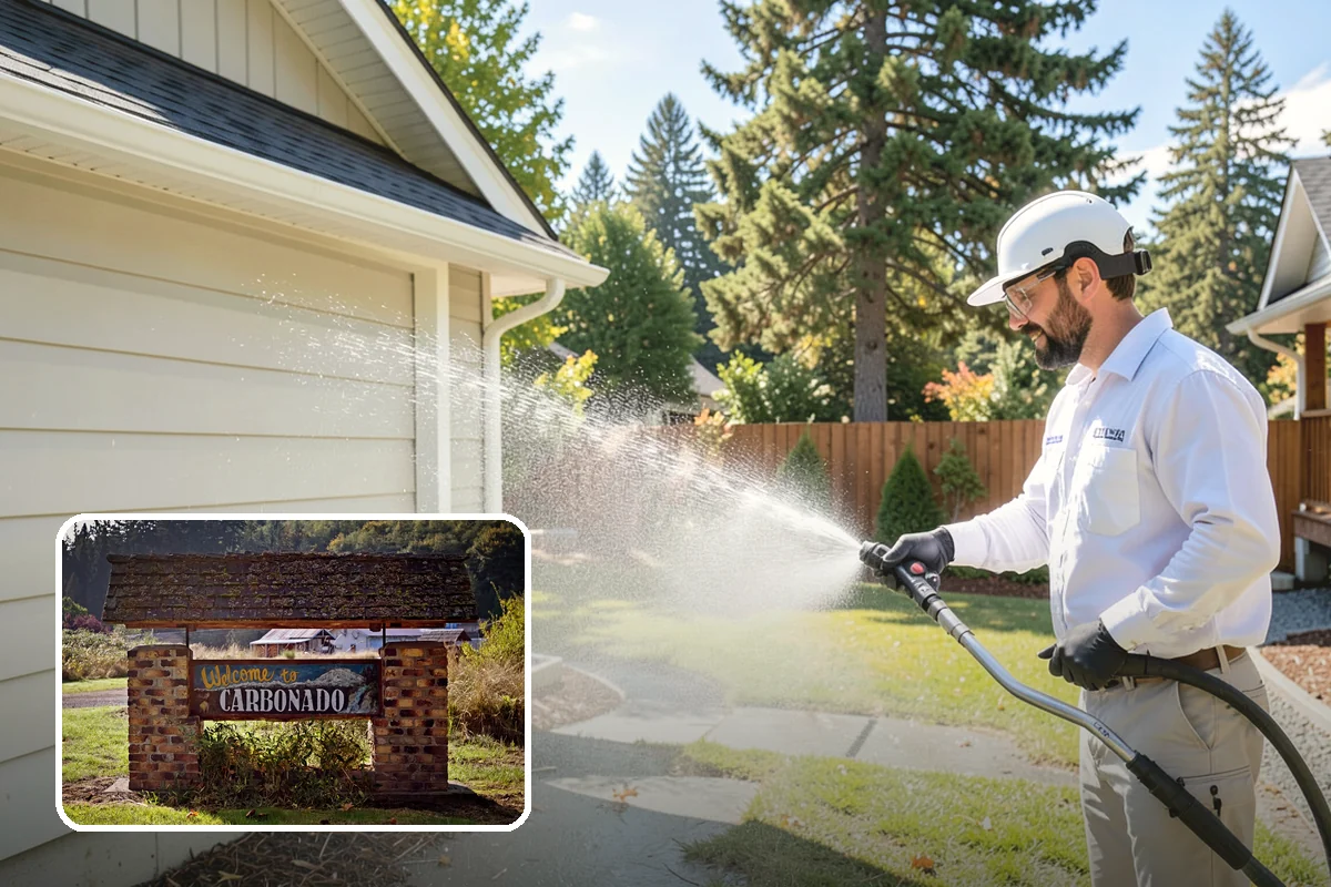 Brick Patio Cleaning in Carbonado, Pierce County, WA - Protects jointing sand and mortar from blowout
