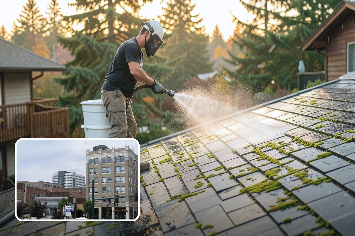 Brick Patio Cleaning in Everett, Snohomish County, WA - Protects jointing sand and mortar from blowout