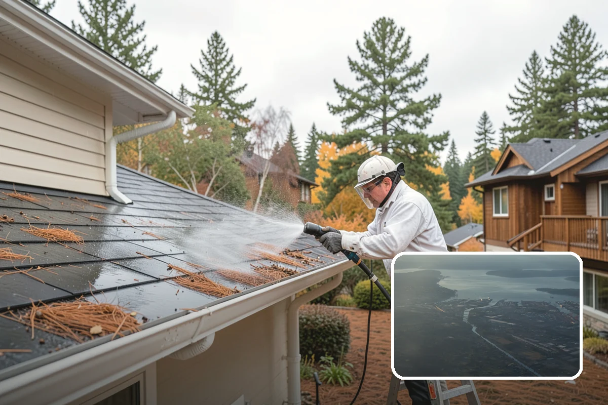 Brick Patio Cleaning in Fife, Pierce County, WA - Protects jointing sand and mortar from blowout