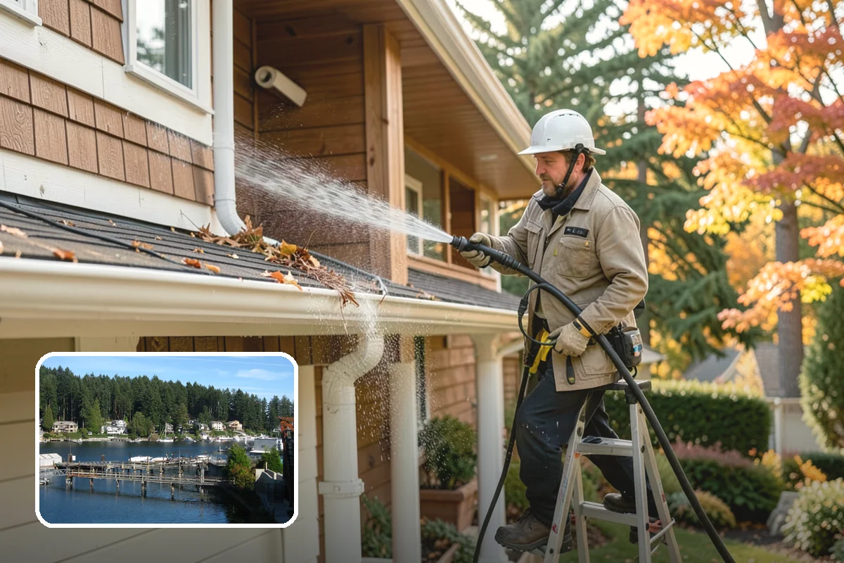 Brick Patio Cleaning in Gig Harbor, Pierce County, WA - Protects jointing sand and mortar from blowout