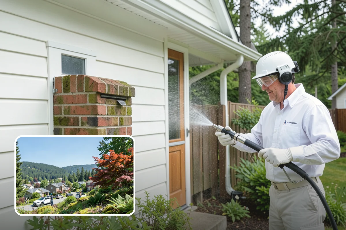 Brick Patio Cleaning in Index, Snohomish County, WA - Protects jointing sand and mortar from blowout