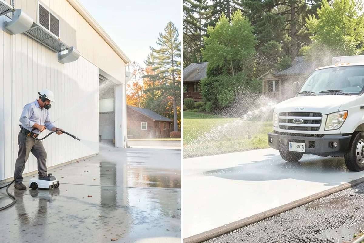 Brick Patio Cleaning in Lake Stevens, Snohomish County, WA - Sweep the patio and pull loose growth
