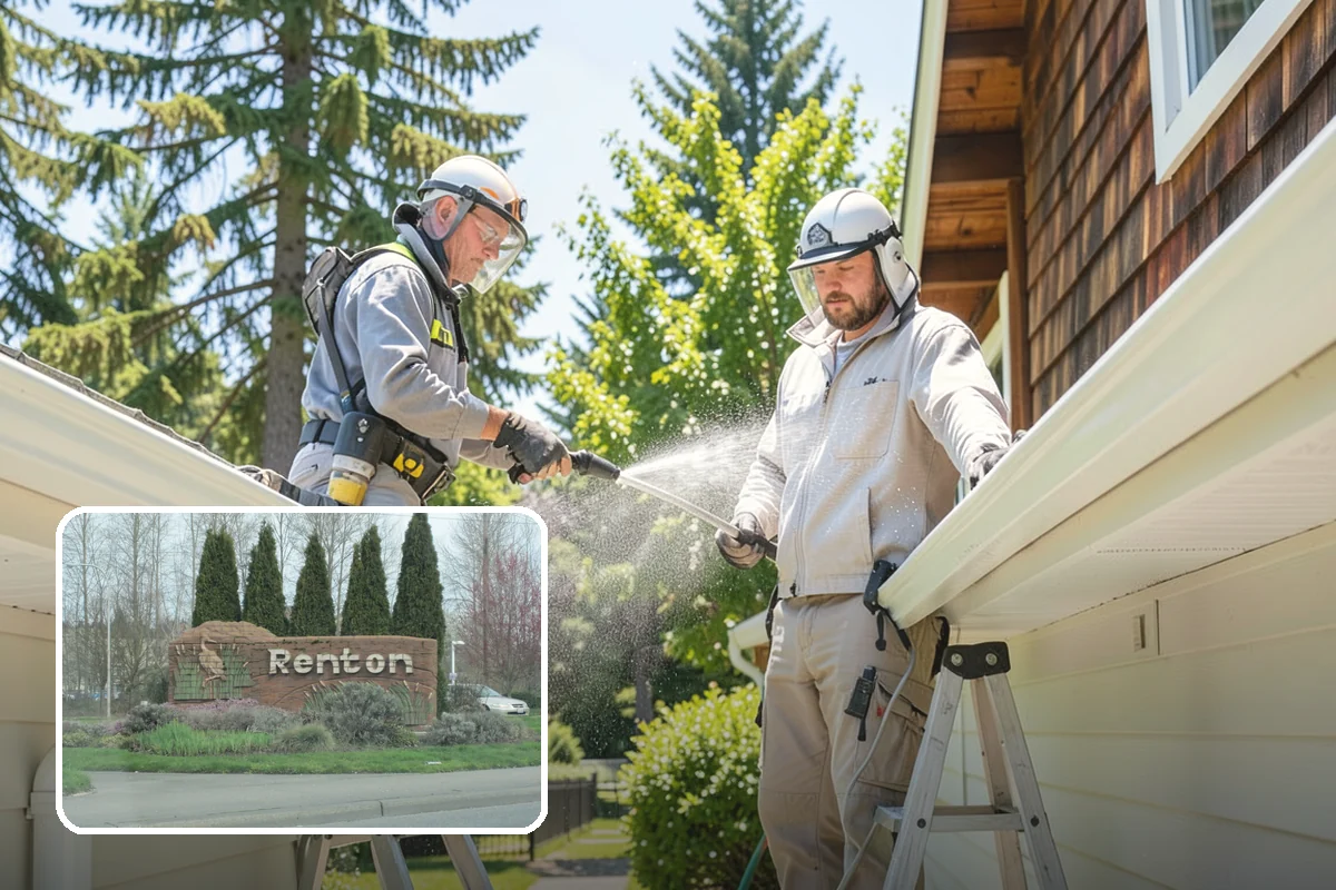Brick Patio Cleaning in Renton, King County, WA - Protects jointing sand and mortar from blowout