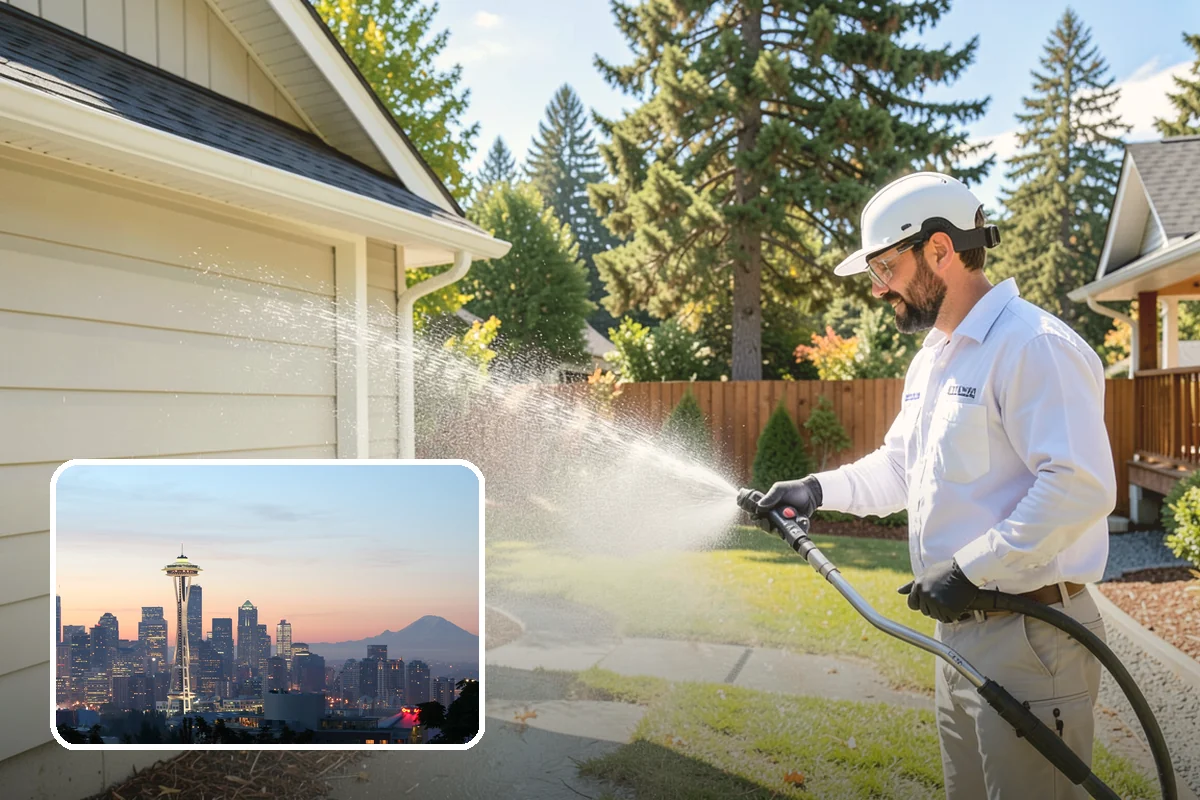 Brick Patio Cleaning in Seattle, King County, WA - Protects jointing sand and mortar from blowout