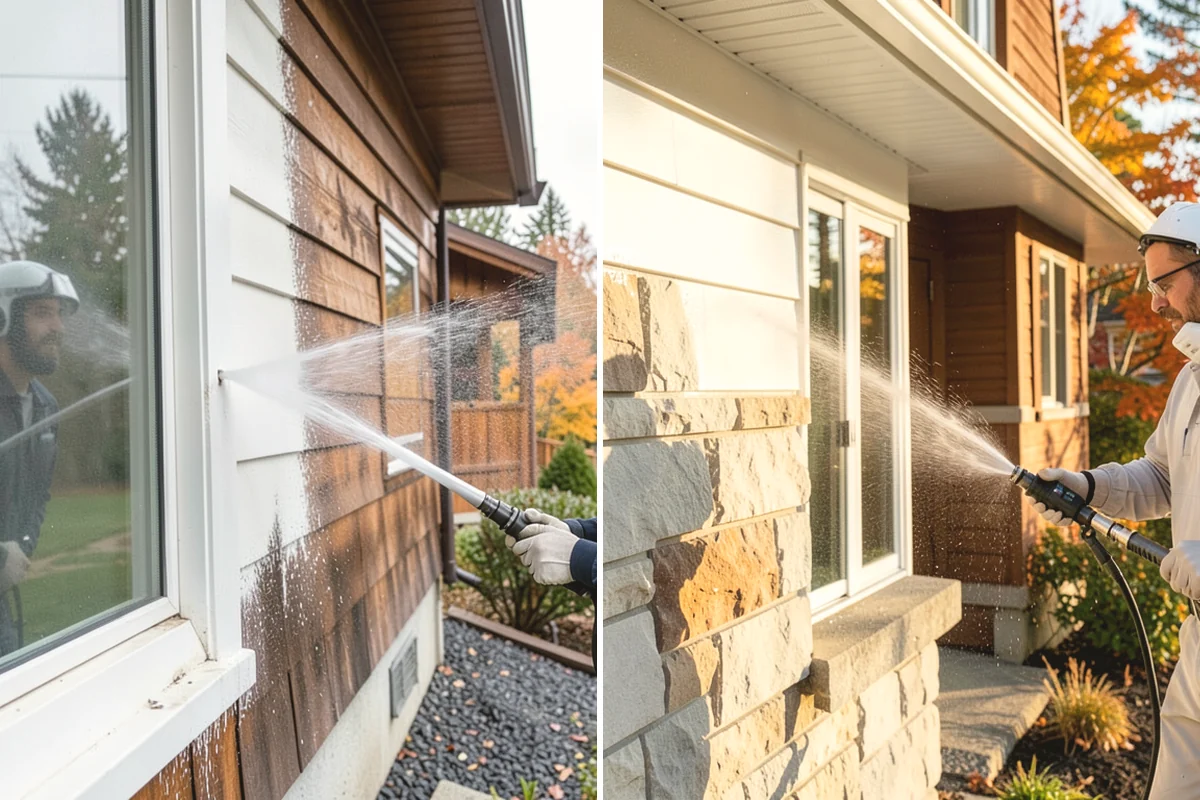 Brick Patio Cleaning in University Place, Pierce County, WA - Sweep the patio and pull loose growth
