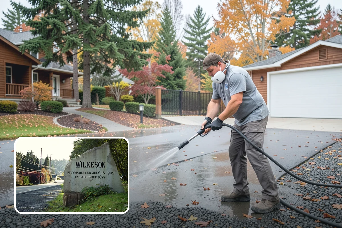 Brick Patio Cleaning in Wilkeson, Pierce County, WA - Protects jointing sand and mortar from blowout