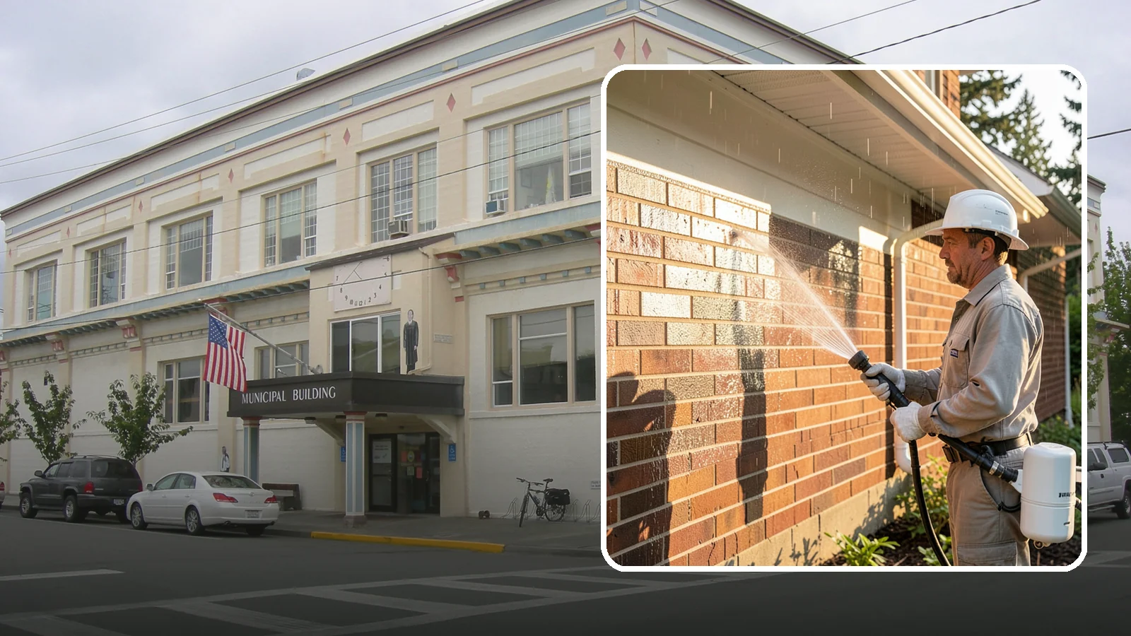 Brick Sealing in Anacortes, Skagit County, WA - Breathable masonry sealing for brick walls and veneers that repels rain while letting trapped moisture escape.