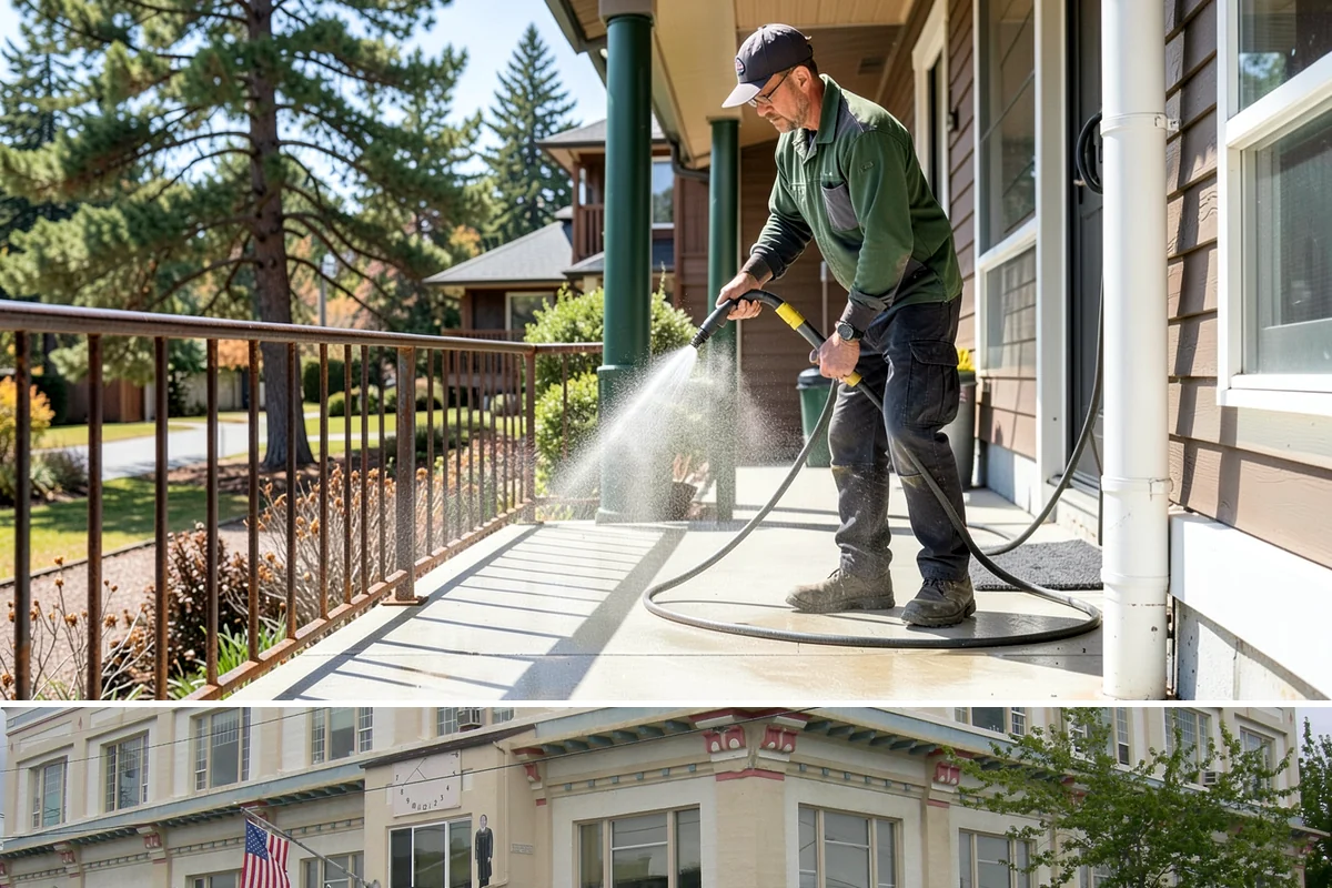 Brick Sealing in Anacortes, Skagit County, WA - Seal brick during dry summer conditions so the masonry is not saturated and the sealer can cure fully.