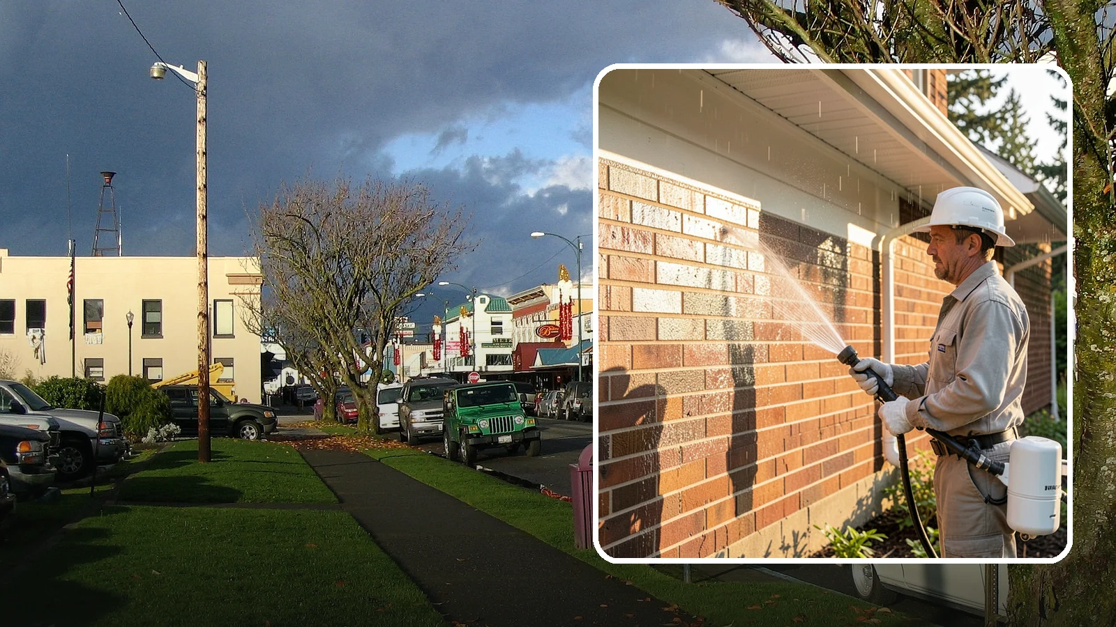 Brick Sealing in Arlington, Snohomish County, WA - Breathable masonry sealing for brick walls and veneers that repels rain while letting trapped moisture escape.