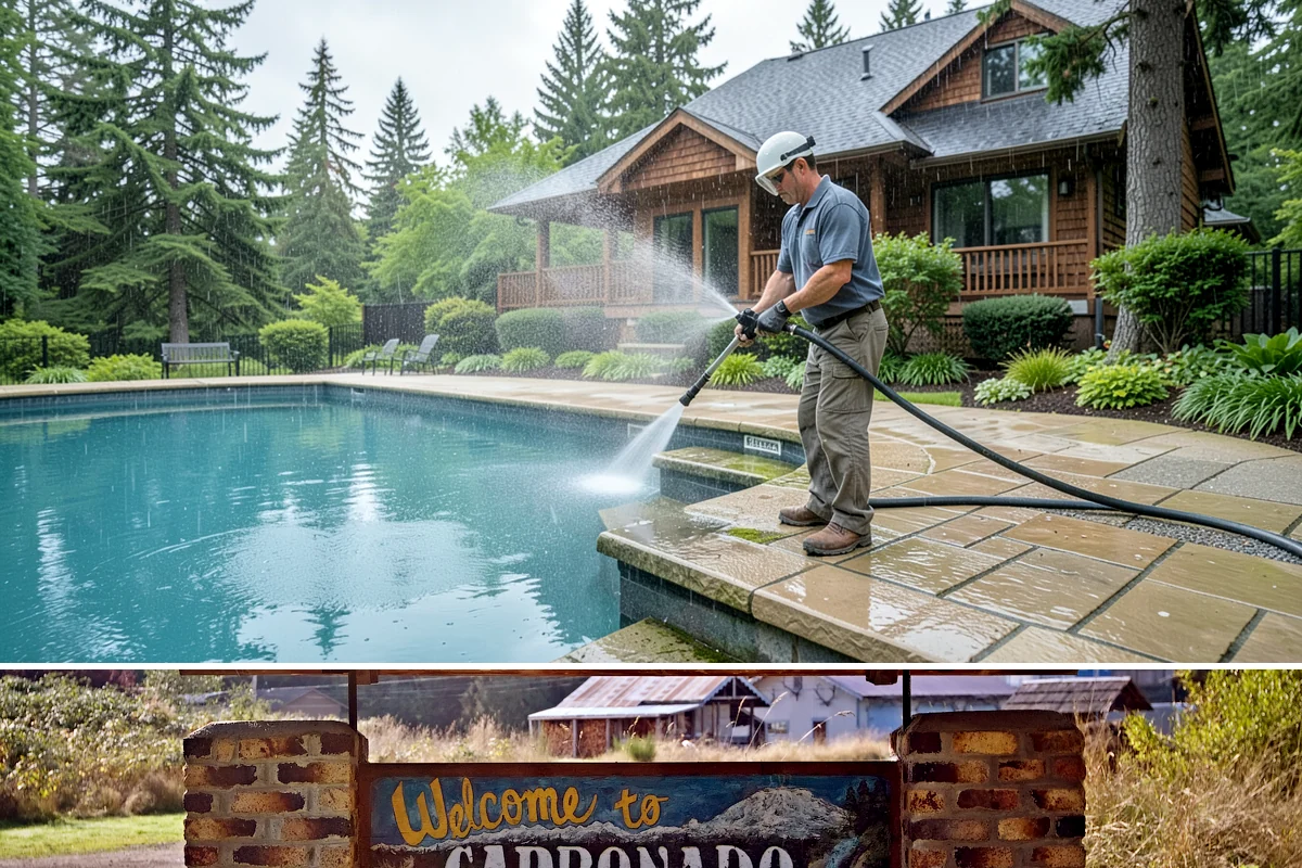 Brick Sealing in Carbonado, Pierce County, WA - Seal brick during dry summer conditions so the masonry is not saturated and the sealer can cure fully.