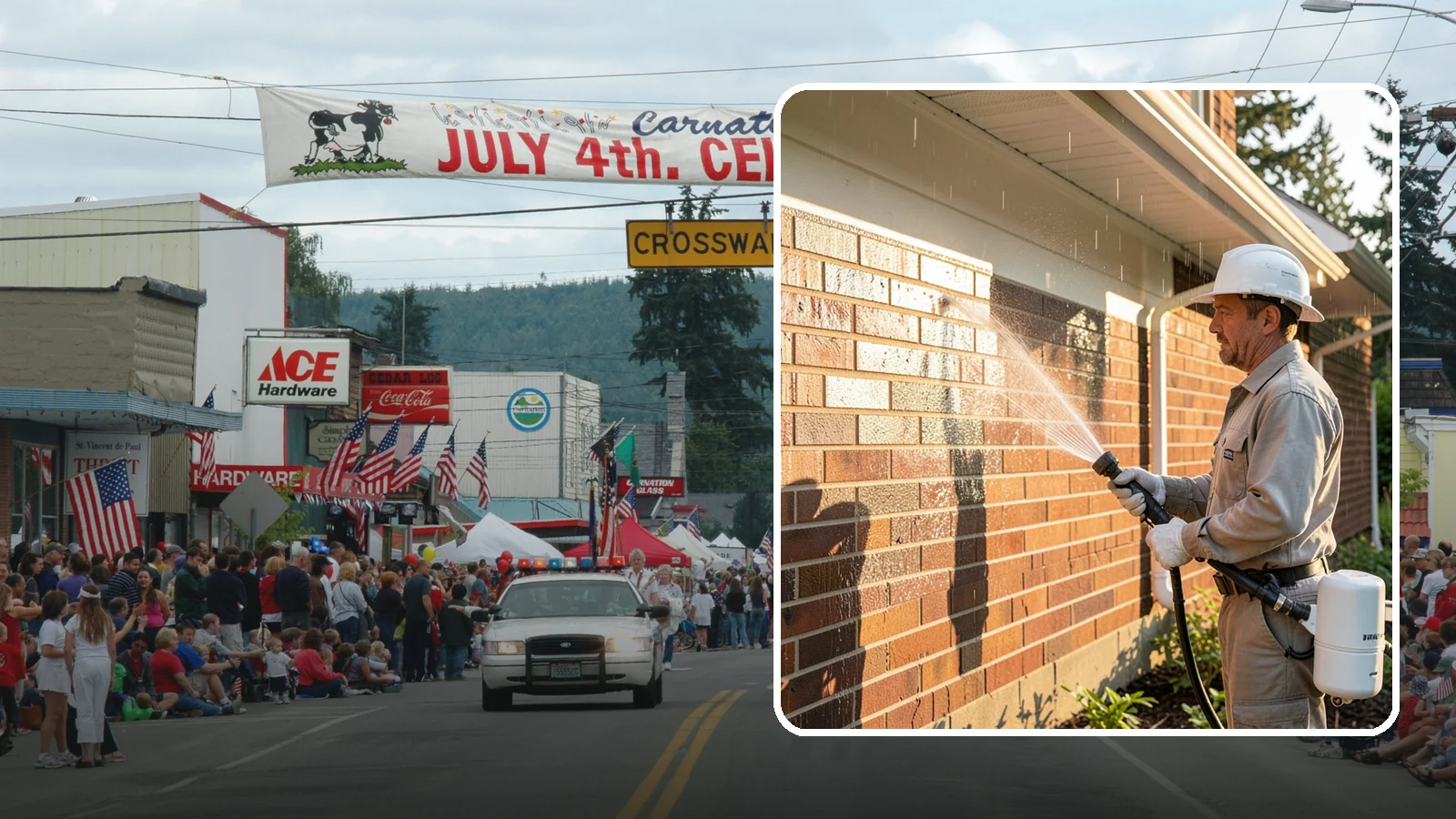 Brick Sealing in Carnation, King County, WA - Breathable masonry sealing for brick walls and veneers that repels rain while letting trapped moisture escape.