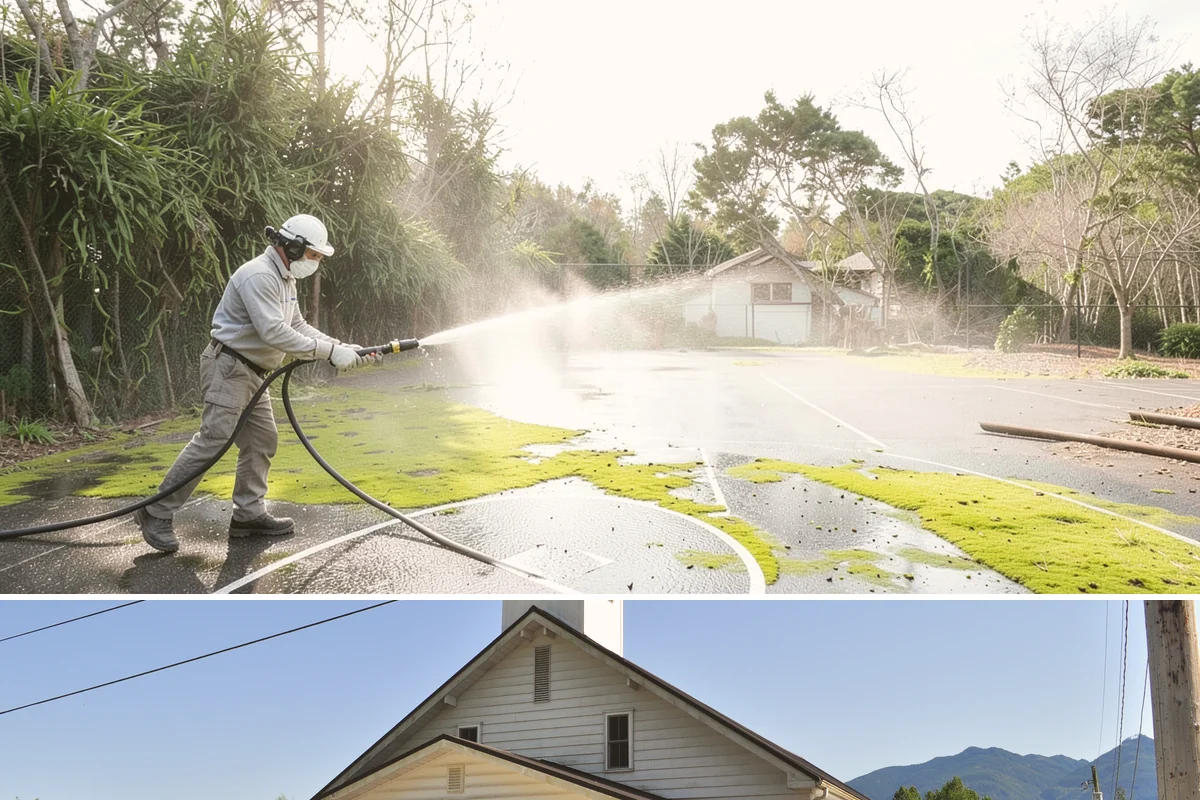 Brick Sealing in Concrete, Skagit County, WA - Seal brick during dry summer conditions so the masonry is not saturated and the sealer can cure fully.