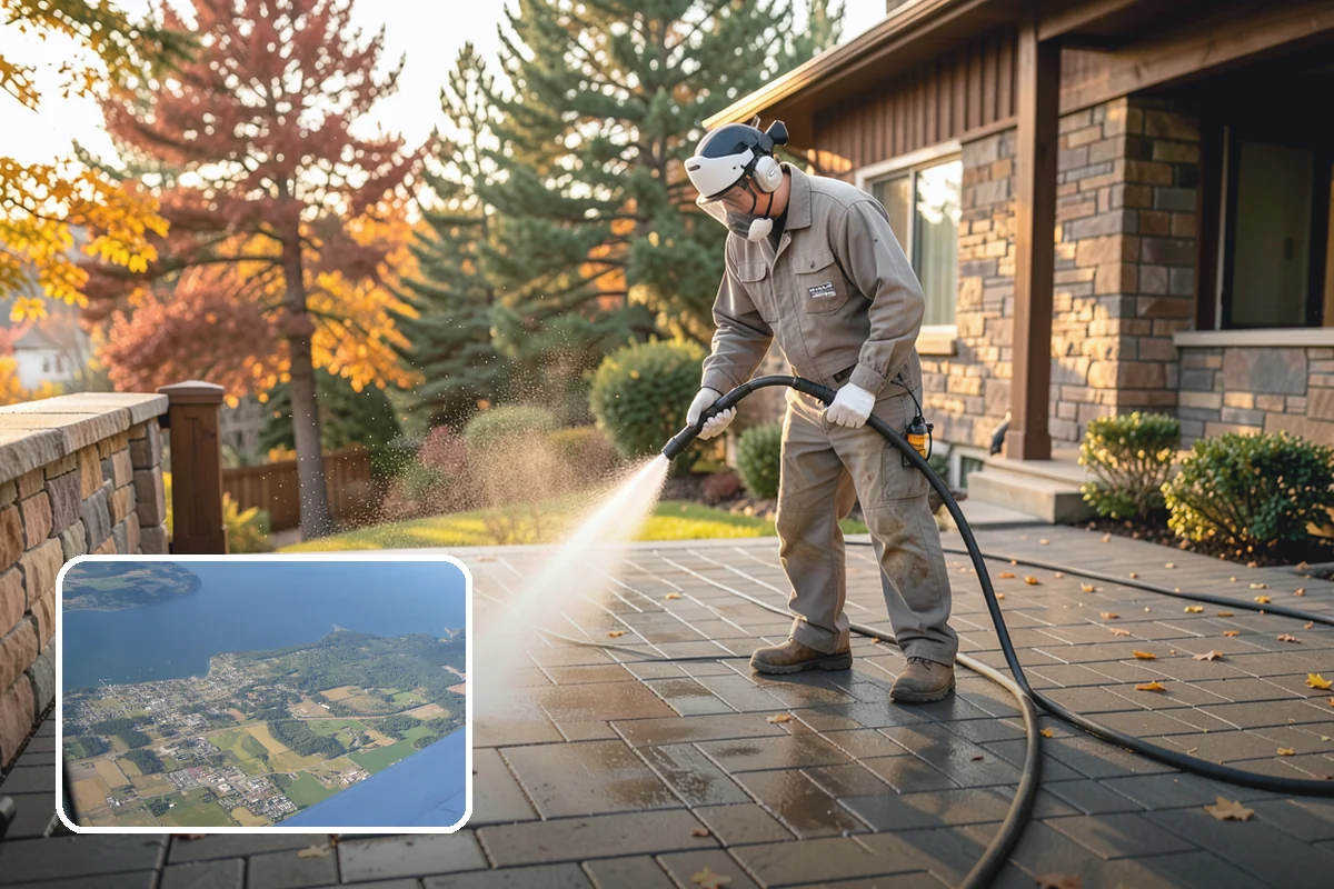 Brick Sealing in Coupeville, Island County, WA - Repels rain while remaining vapor-permeable so walls can breathe