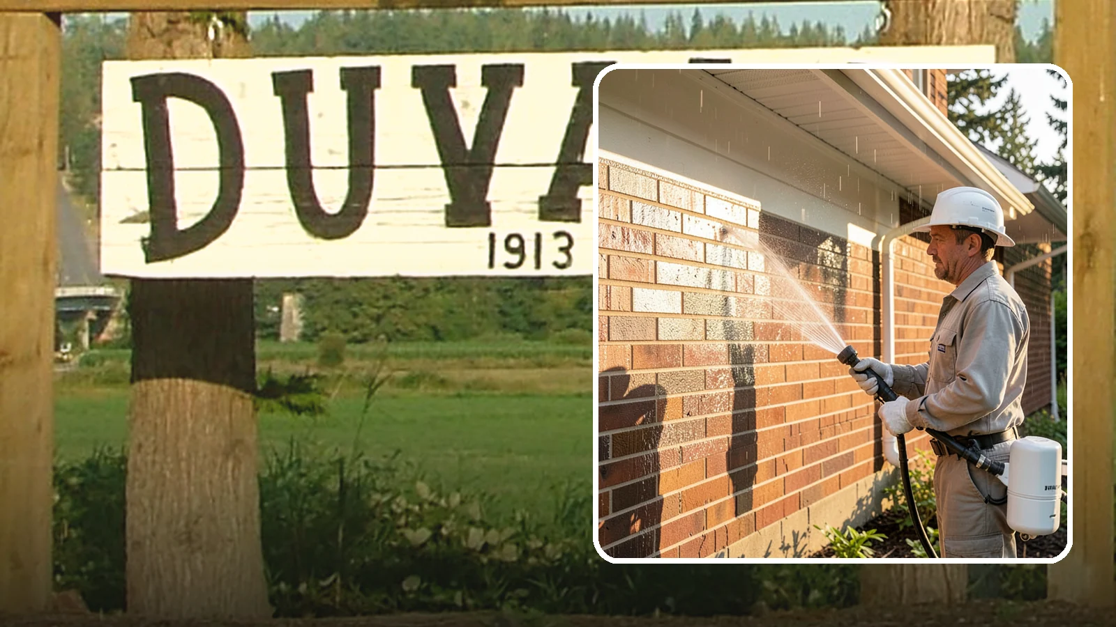 Brick Sealing in Duvall, King County, WA - Breathable masonry sealing for brick walls and veneers that repels rain while letting trapped moisture escape.