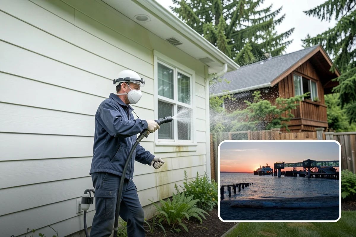 Brick Sealing in Edmonds, Snohomish County, WA - Repels rain while remaining vapor-permeable so walls can breathe