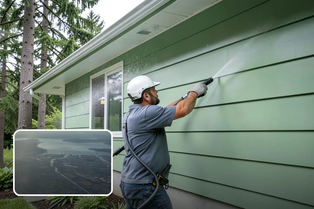 Brick Sealing in Fife, Pierce County, WA - Repels rain while remaining vapor-permeable so walls can breathe