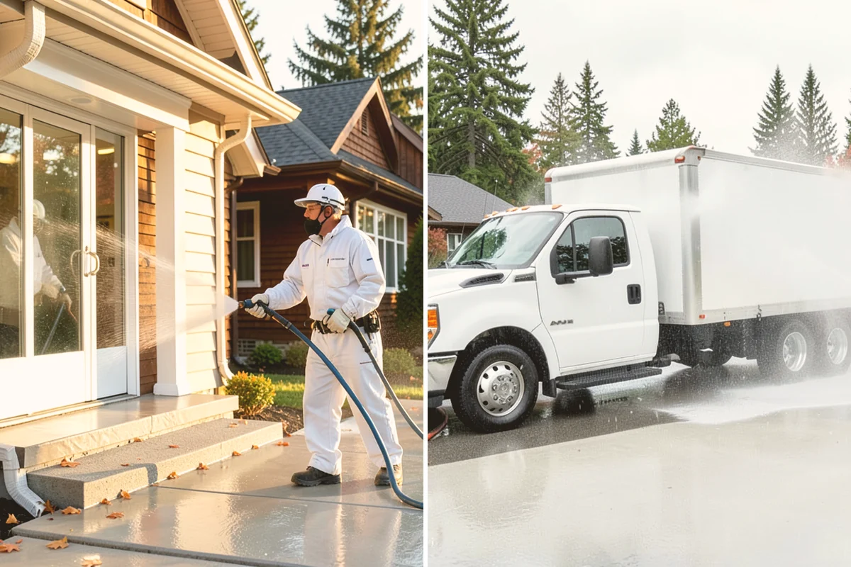 Brick Sealing in Fife, Pierce County, WA - Clean the brick and remove efflorescence, moss, and grime