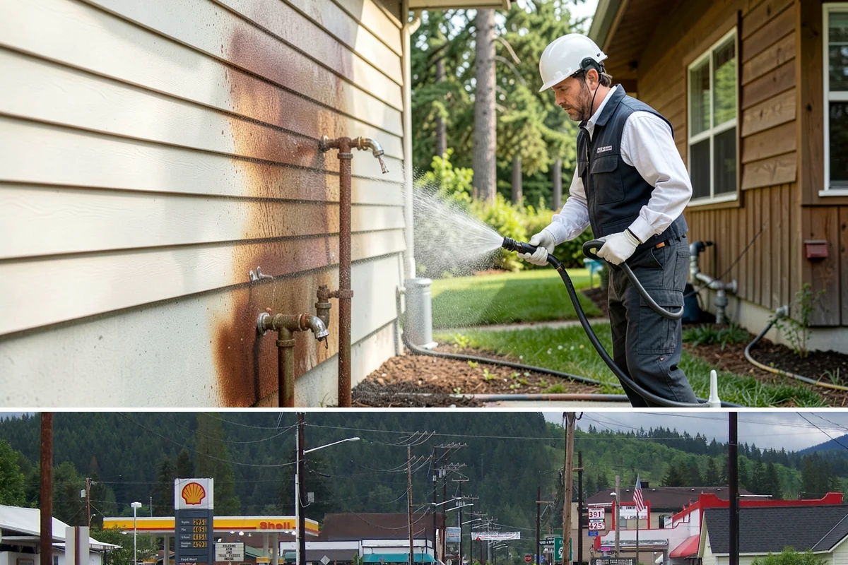 Brick Sealing in Granite Falls, Snohomish County, WA - Seal brick during dry summer conditions so the masonry is not saturated and the sealer can cure fully.
