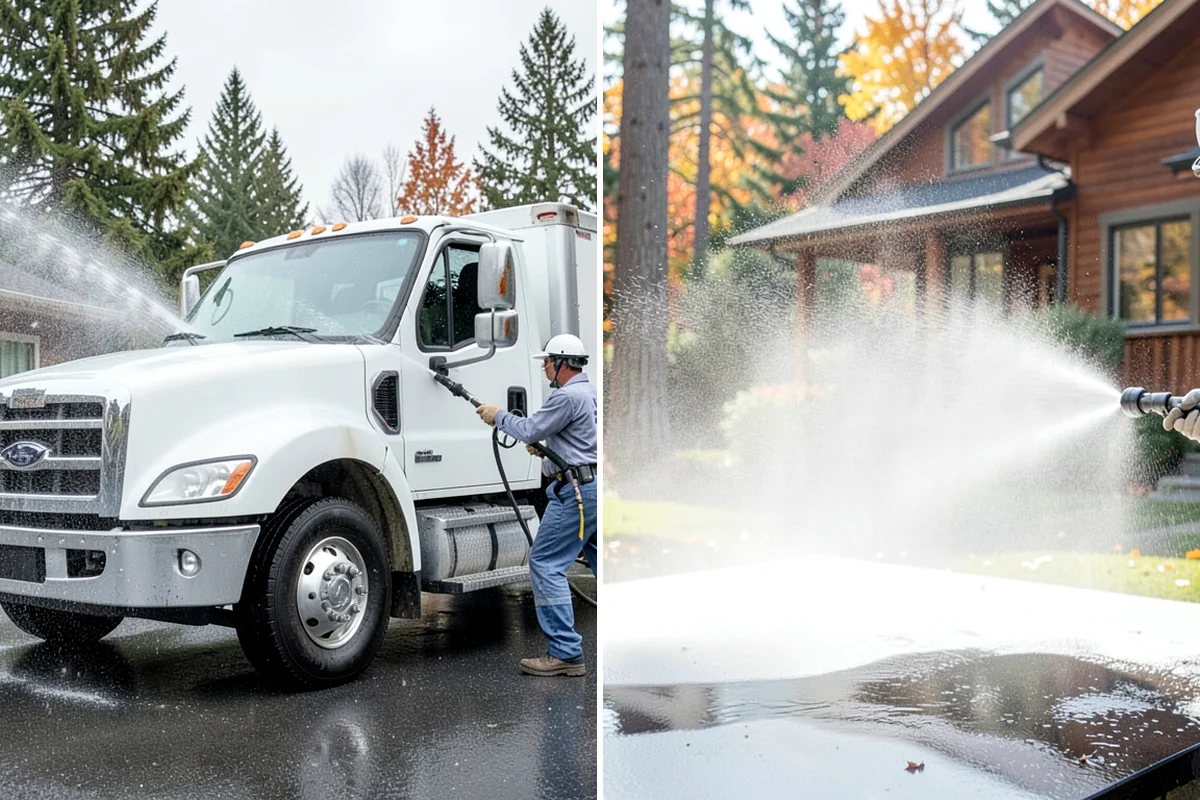 Brick Sealing in Lakewood, Pierce County, WA - Clean the brick and remove efflorescence, moss, and grime