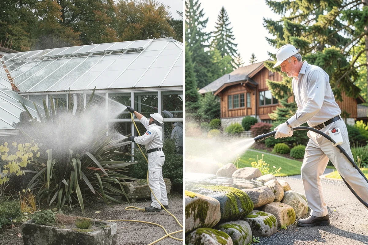 Brick Sealing in Mountlake Terrace, Snohomish County, WA - Clean the brick and remove efflorescence, moss, and grime