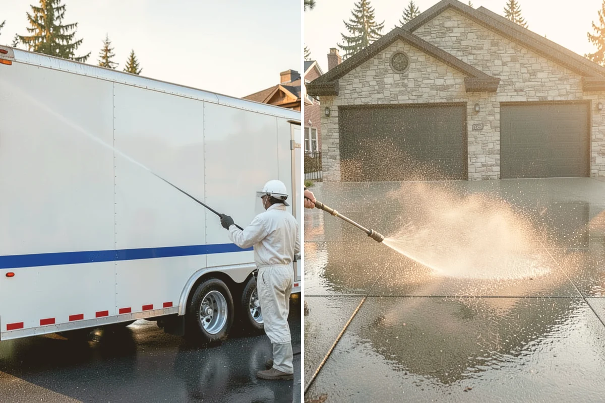 Brick Sealing in Newcastle, King County, WA - Clean the brick and remove efflorescence, moss, and grime