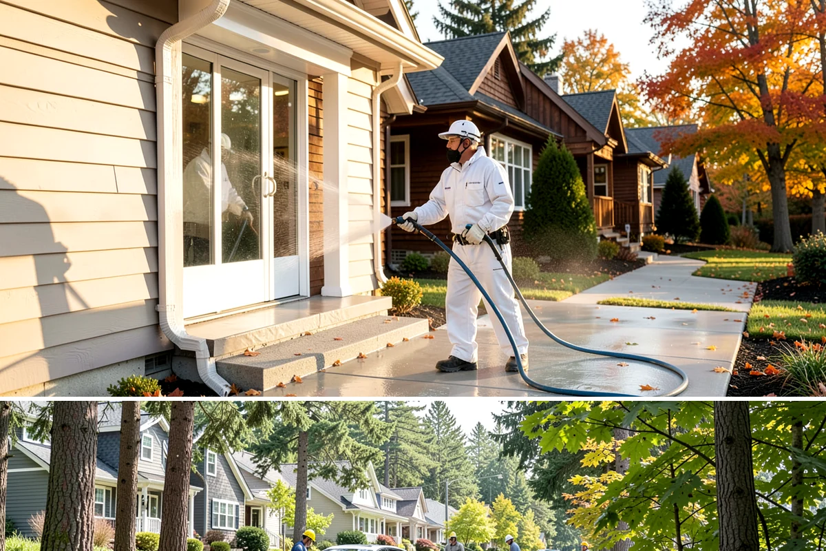 Brick Sealing in Normandy Park, King County, WA - Seal brick during dry summer conditions so the masonry is not saturated and the sealer can cure fully.