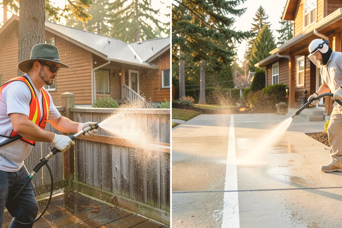 Brick Sealing in Orting, Pierce County, WA - Clean the brick and remove efflorescence, moss, and grime