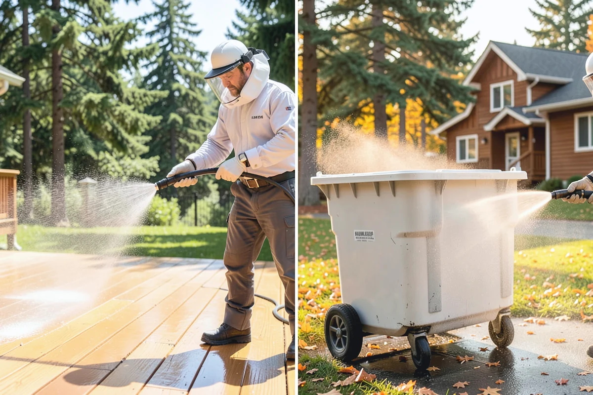 Brick Sealing in Roy, Pierce County, WA - Clean the brick and remove efflorescence, moss, and grime